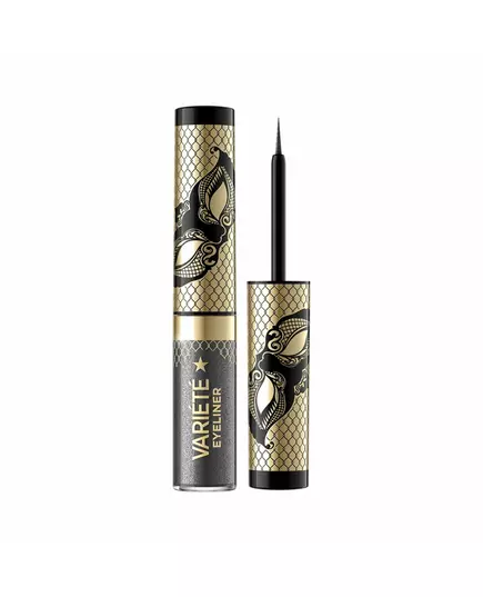 Eveline Cosmetics Variete Sparkling Liquid Eyeliner 04 Silver Dust, 4 ml