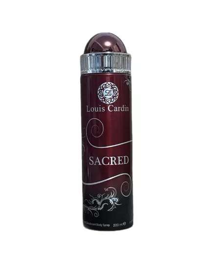 Louis Cardin Sacred Déodorant en spray Pour hommes, 200 ml