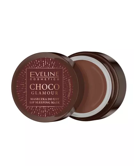Eveline Cosmetics Choco Glamour Regenerating Night Lip Mask, 12 ml