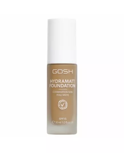 Gosh Hydramatt Matte Liquid Foundation 014Y Dark SPF15, 30 ml