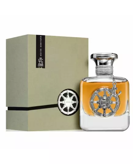Aurora Explorer Silver Eau De Parfum For Men, 100 ml, image 2