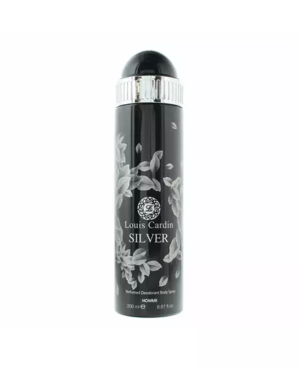 Louis Cardin Silver Deodorant Spray For Men, 200 ml