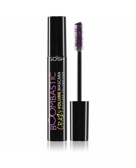 Gosh Boombastic Crazy Vegan Length and Volume Mascara 006 Dusty Violet, 13 ml