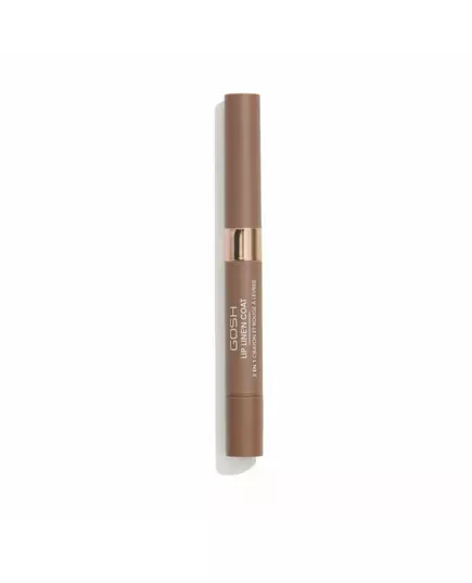 Gosh Lip Line’n Coat 2 in 1 Lipstick #004-Caramel Toffee, 2 ml, image 2