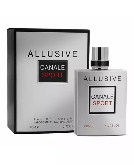 Fragrance World Allusive Canale Sport Eau de Parfum Pour hommes, 80 ml, image 2