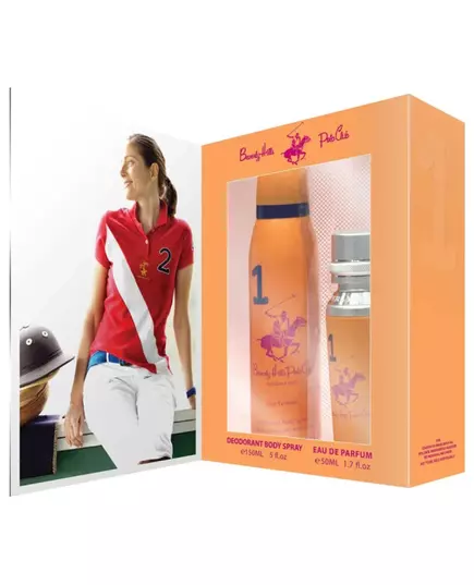 Gift Set Beverly Hills Polo Club: 1982 - Sport 1 Eau De Parfum For Women 50 ml + 1982 - Sport 1 Anti-Perspirant Deodorant Spray For Women, 50 ml, Bild 2