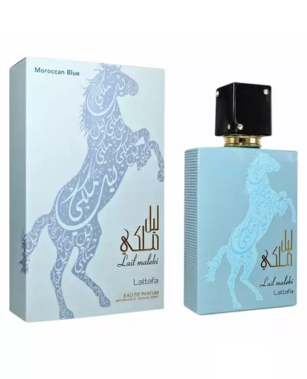 Lattafa Lail Maleki Moroccan Blue Eau de Parfum Unisexe, 100 ml, image 2