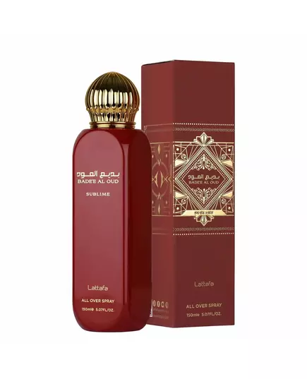 Lattafa Bade'e Al Oud Sublime Spray corporel, 150 ml