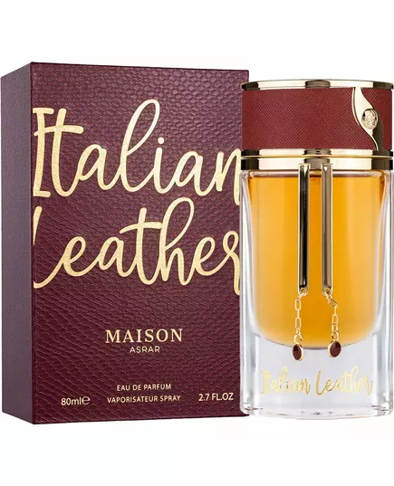 Maison Asrar Italian Leather Eau de Parfum Unisexe, 80 ml, image 2