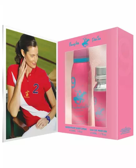 Gift Set Beverly Hills Polo Club: 1982 - Sport 9 Eau De Parfum For Women 50 ml + 1982 - Sport 9 Anti-Perspirant Deodorant Spray For Women, 50 ml, image 2