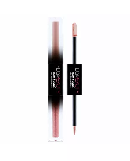 Huda Beauty Matte & Metal Flüssiger Lidschatten Zimttoast, 4 ml