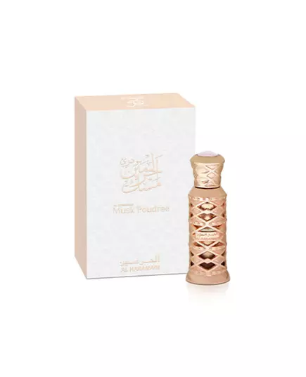 Al Haramain Musk Poudree Huile de parfum Unisexe, 12 ml, image 2