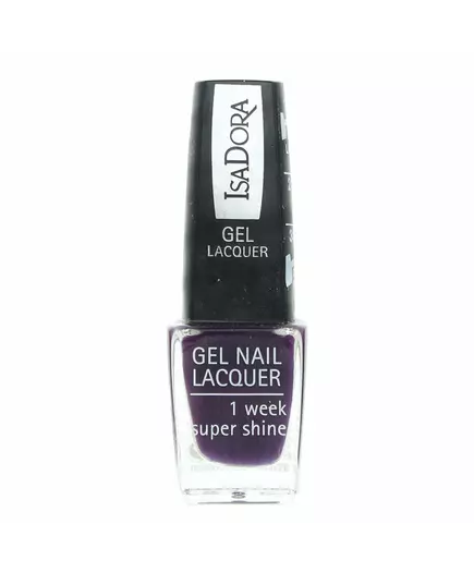 IsaDora Gel Lacquer Glänzend Nagellack 247 Lila Leidenschaft, 6 ml