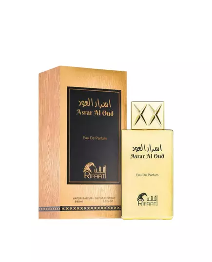 Rifaat Asrar Al Oud Gold Eau de Parfum Unisexe, 80 ml, image 2