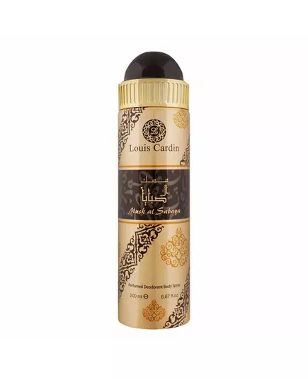 Louis Cardin Musk Al Sabaya Body Spray, 200 ml