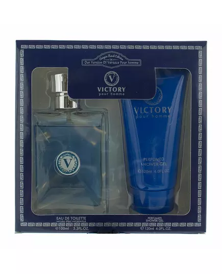 Set Designer French: Victory Eau De Toilette For Men 100 ml + Victory Shower Gel, 100 ml