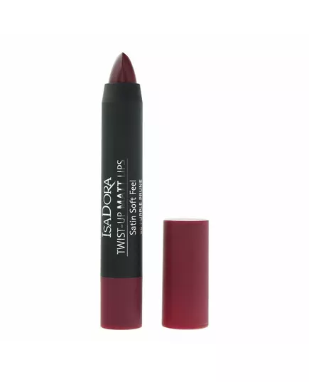 IsaDora Twist-Up Matter Lippenstift Creme-Lippenstift 66 Purple Prune, 3,3 g