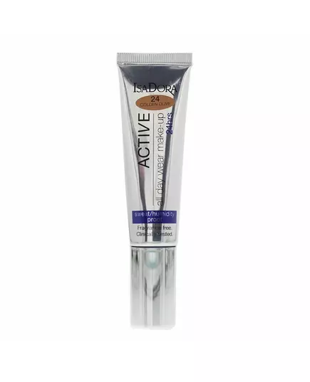 IsaDora 24 Hrs Active Natural Liquid Foundation 24 Golden Olive, 35 ml
