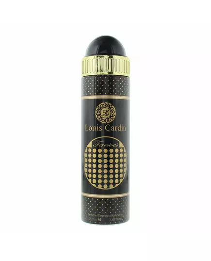 Louis Cardin Ferocious Déodorant en spray Pour les femmes, 200 ml