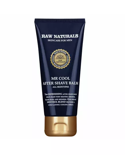 Raw Naturals Mr.Cool 100% vegan Erfrischend After-Shave Balsam, 100 ml