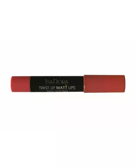 IsaDora Twist-Up Matte Lipstick Cream Lipstick 56 Candy Stripper, 3.3 g