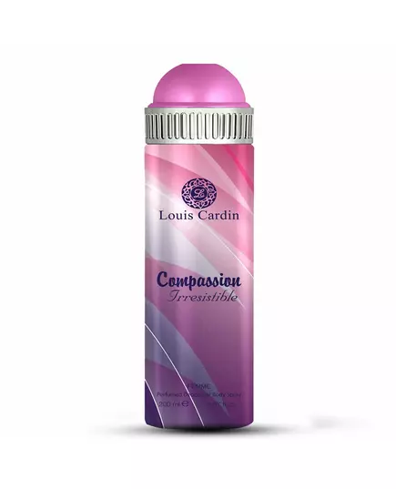 Louis Cardin Compassion 2 Irresistible Antitranspirant Deodorant Spray Für Frauen, 200 ml