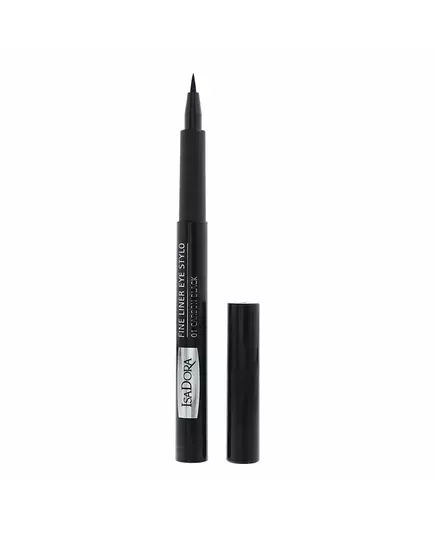 IsaDora Fine Liner Retractable Gel Pencil Eyeliner 01 Carbon Black, 1.1 ml