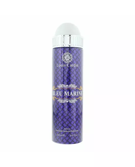 Louis Cardin Bleu Marine Déodorant en spray Pour hommes, 200 ml