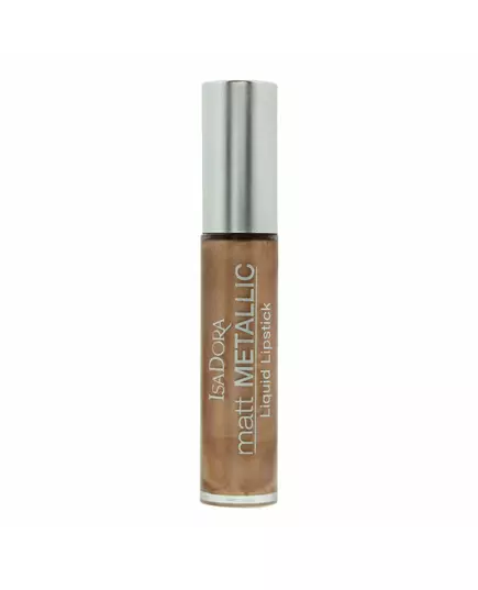 IsaDora Matt Metallic Hydration Flüssiger Lippenstift 80 Goldgräber, 7 ml