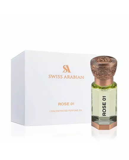 Swiss Arabian Rose 01 Perfume Oil Unisex, 12 ml, image 2