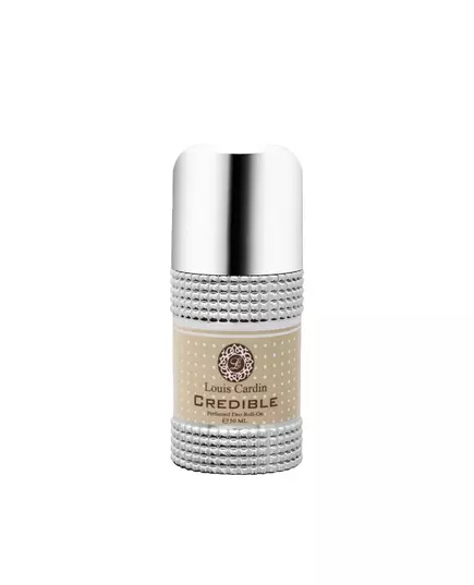 Louis Cardin Credible Deodorant Roll-On For Men, 50 ml