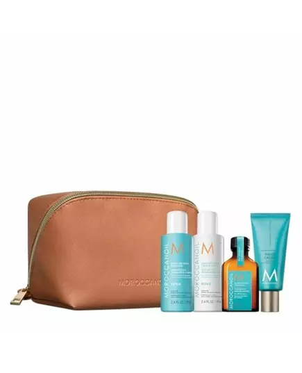 Set Moroccanoil: Repair Paraben-Free Hair Shampoo For Moisturizing 70 ml + Repair Paraben-Free Hair Conditioner For Moisturizing 70 ml + Hydration Hair Oil Treatment Hydrating 25 ml + Fragrance Originale Hyaluronic Acid Nourishing Hand Cream, 70 ml, image 4