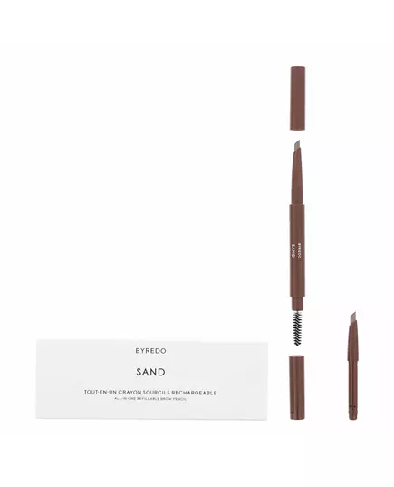 Byredo All-In-One Wasserfest Bleistift Augenbrauencreme-Stift & Bürste 2-in-1 01 Sand, 0,5 g, Bild 2
