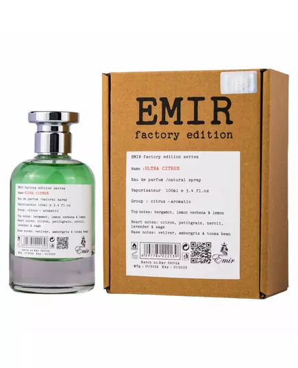 Emir Ultra Citrus Factory Edition Eau de Parfum Unisex, 100 ml, Bild 2