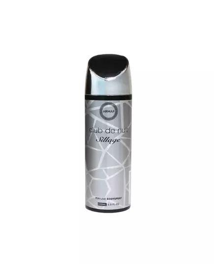 Unisex Deodorant Spray Armaf Club De Nuit Sillage, 200 ml