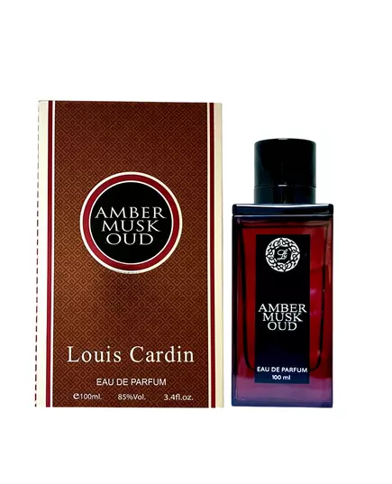 Louis Cardin Amber Musc Oud Eau de Parfum Unisex, 100 ml, Bild 2