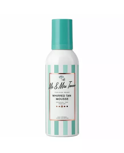 Mr & Mrs Tannie Body Whipped Tan Aloe Vera Feuchtigkeitsspendend Selbstbräunungsschaum, 200 ml