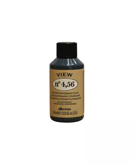 Davines View Demi-Permanent Hair Dye 4.56 Gloss, 60 ml