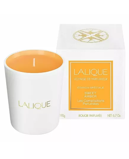 Lalique Les Compositions Parfumees - Sweet Amber Sweet Amber Scented Candle, 190 g, image 2