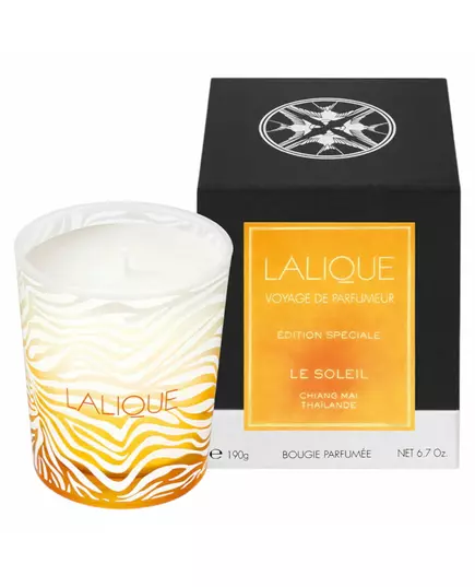 Lalique Le Soleil Chiang Mai Thailande Scented Candle, 190 g, image 2