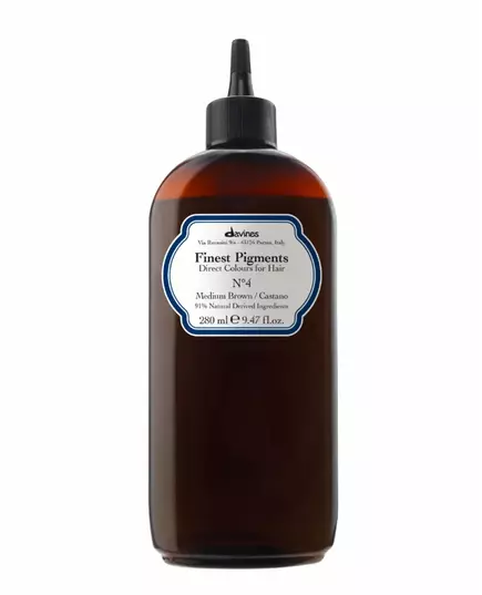 Davines Finest Gloss Natürliche Inhaltsstoffe Haarfarbenpigment N.4 Medium Brown, 280 ml