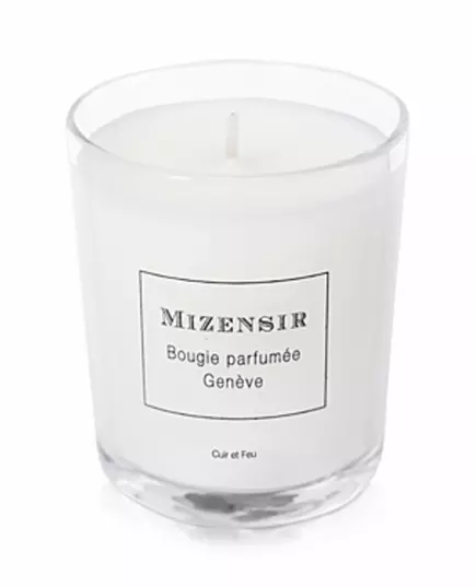 Mizensir Cuir Et Feu Woody Scented Candle, 90 g, image 2