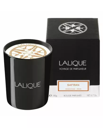 Lalique Safran Mashhad Iran Bois de cuir Bougie parfumée, 190 g, image 2