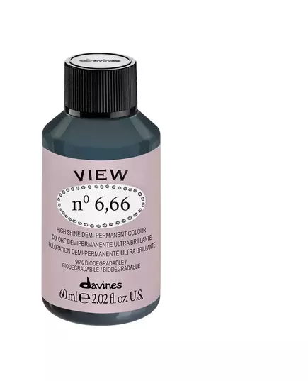 Davines View Demi-Permanent Hair Dye 6.66, 60 ml