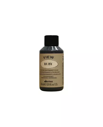 Davines View Demi-Permanent Hair Dye Ruby, 60 ml