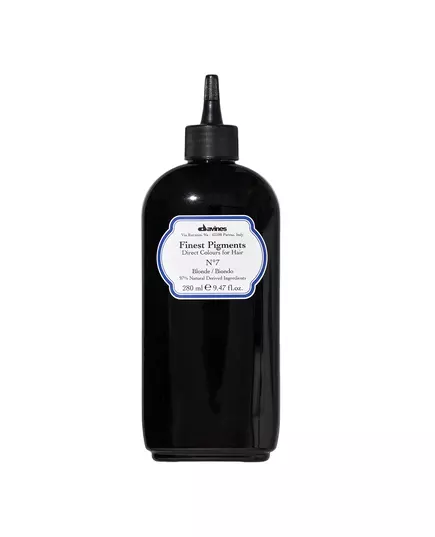 Davines Finest Gloss Ingrédients naturels Pigment de coloration capillaire N.7 Blonde, 280 ml
