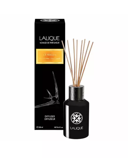 Lalique Le Soleil Chiang Mai Thailande Reed Aroma Reed Diffuser Gloss Black, 250 ml, image 2