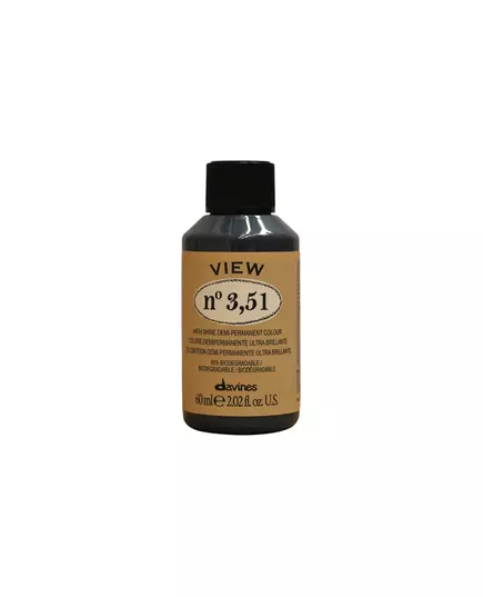 Davines View Demi-Permanent Hair Dye 3.51, 60 ml