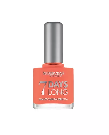 Deborah 7 Day Long Vitamines Séchage rapide Vernis à ongles EN871 Gamme abricot, 11 ml