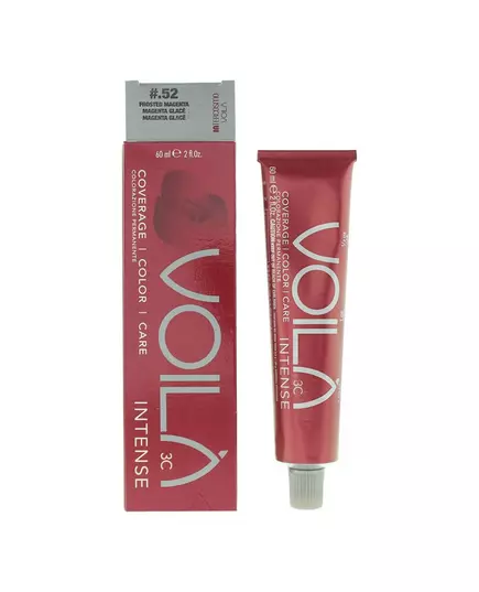 Intercosmo Voila 3C Intense Permanente Haarfarbe 52 Frosted Magenta, 60 ml, Bild 2